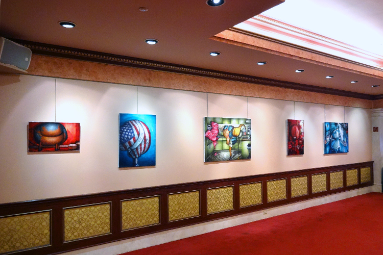 Solo exhibition Capitol Theatre –  Moncton – Canada from September 10 to October 30, 2012